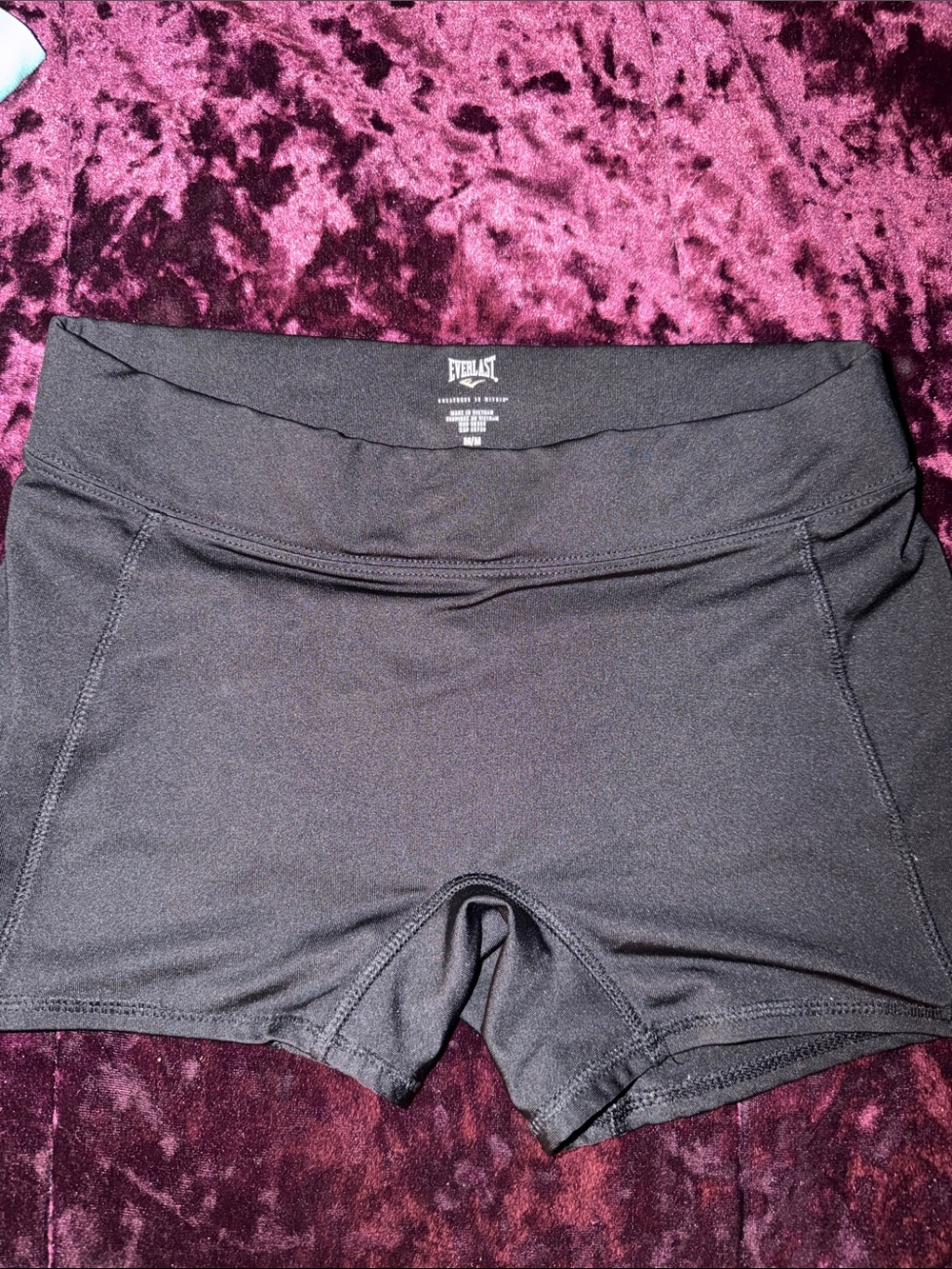 Everlast Women's Black Performance Bike Shorts